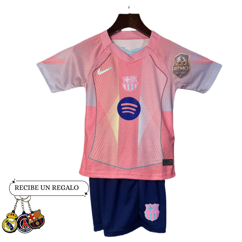 CONJUNTO INFANTIL - BARCELONA ESPECIAL (ROSA) 25/26